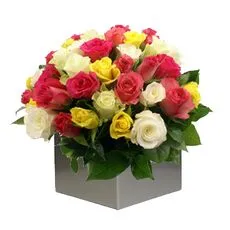 Beautiful Mixed Rose Arrangement