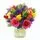 Bright Bunch With Vase