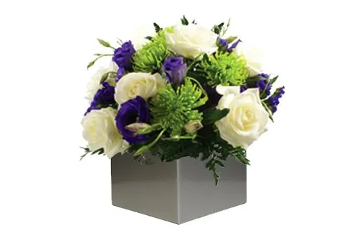 Lilac & Lime Flowers Arrangement
