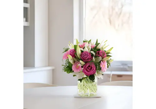 Rose, Gerbera & Lilies Bunch Kitchen