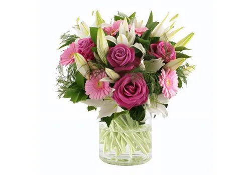 Rose, Gerbera & Lilies Bunch