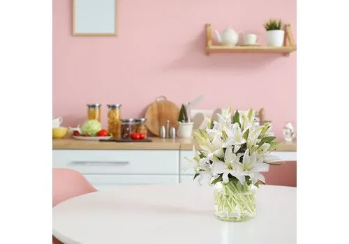 Oriental Lilies Bunch life kitchen