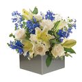 Blue Mist Flowers Arrangement