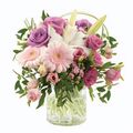 Pastel Bunch With Vase