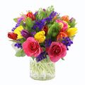 Bright Bunch With Vase Bright Bunch With Vase