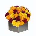 Rose Fire Arrangement