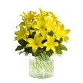 Yellow Lilies Bunch