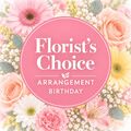 Fresh flowers chosen by our florist for a birthday celebration