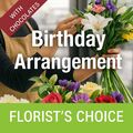 Florist's Choice Birthday Bunch With Chocolates Florist's Choice Birthday Bunch With Chocolates