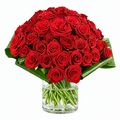 Stunning bunch of red red roses designed to impress