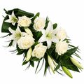 white lily and rose sheath
