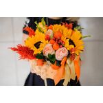 orange flowers