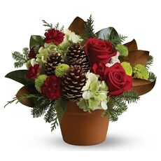 Country Christmas Flowers