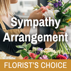 Florists Choice Sympathy Arrangement