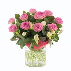 Pastel Roses Bunch