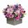 Purple Mixed Flowers Arrangement