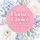 Fresh blooms suitable for a new baby boy and set in to a box