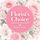 Fresh flowers for the arrival of a new baby girl and set in to a box