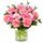 Pink roses and carnations