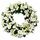 white wreath