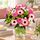 Pretty pink gerberas and pink roses