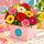 mixed bright gerberas in a box