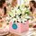 white oriental lily in a box