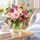 hospital flowers with vase