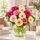 Pastel gerberas in a bunch