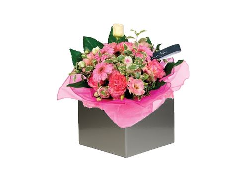 Stunning Pink Flowers Arrangement