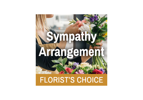 Florists Choice Sympathy Arrangement
