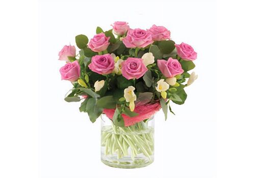 Pastel Roses Bunch
