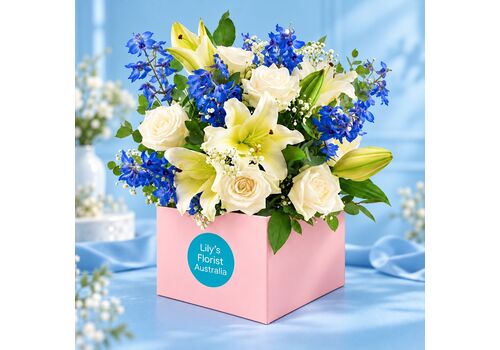 blue mist arrangment
