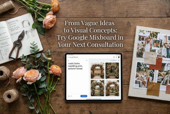 How to Use Google Mixboard For You Florist Shop