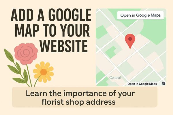 Embed a Google Map on Your Florist Website