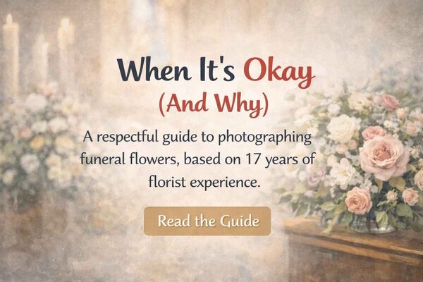 What 17 Years as a Florist Taught Me About Funeral Photos